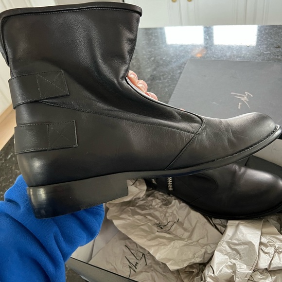 Giuseppe Zanotti Men's Morrison Multi-zipper Black BOOTS US 12 - Picture 4 of 4